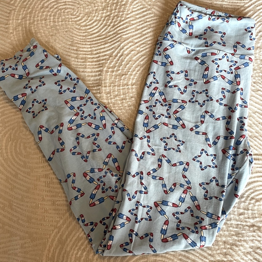 LuLaRoe bomb pop leggings one size